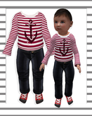 ❤ Pat A Kake! Sailor Boy Red❤ 