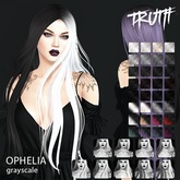 TRUTH Ophelia (Fitted Mesh Hair) - Grayscale