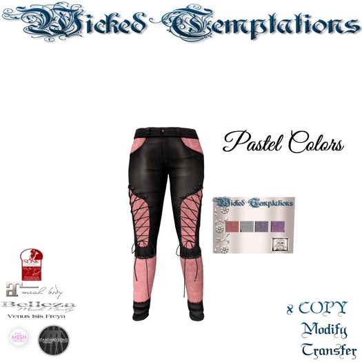 *WT* SPPants Pastel Colors