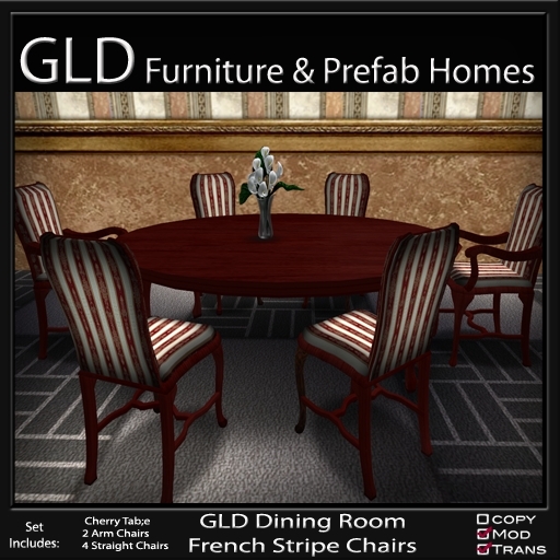 GLD Dining Room French Stripe