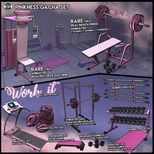 [Since1975]Pinkness G-Dumbell Rack