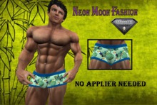 Neon Moon Fashion Boxer tropical Parrot