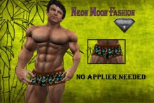 Neon Moon Fashion Boxer Tropical Palm tree