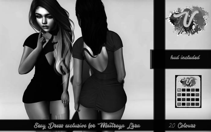 [Volcano] Sexy Dress All Colours Maitreya DEMO (add me)
