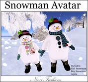 Nixxi Fashions - Snowman Avatar