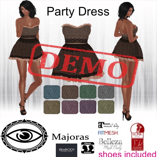 Majoras Party Dress Demo