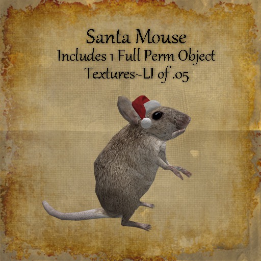 Bad Katz Santa Mouse