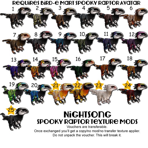 Second Life Marketplace - [N.S] Spooky.R Texture VOUCHER (Wear me!): #2