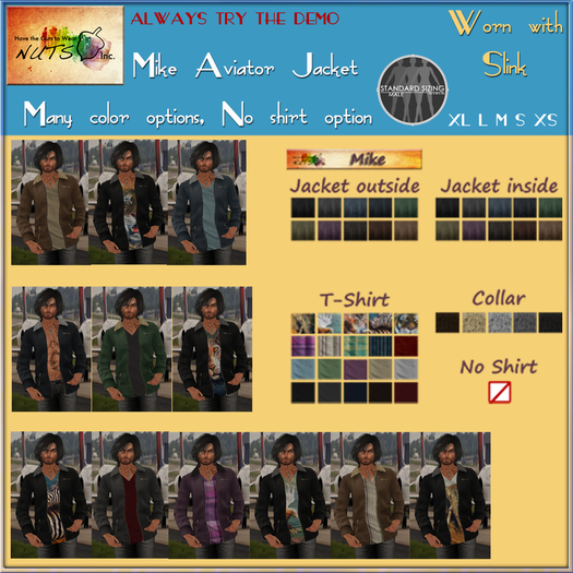 NUTS Inc - Mike Aviator Jacket - Wear/Add me