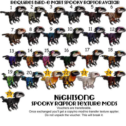 [N.S] Spooky.R Texture VOUCHER (Wear me!): #10