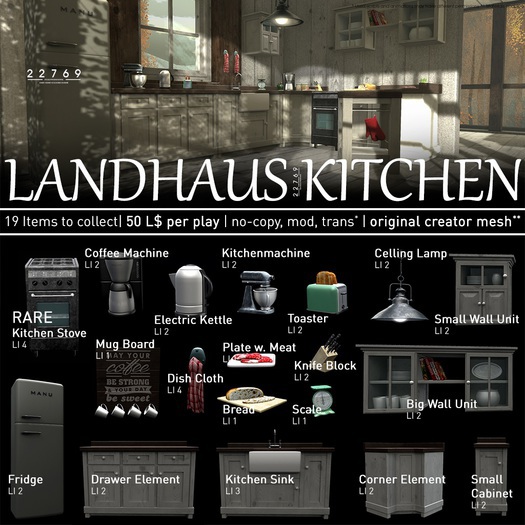22769 - Landhaus Kitchen Stove - RARE
