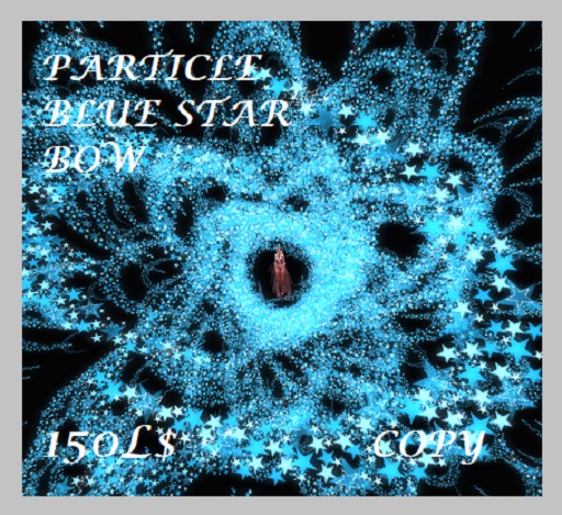 # PARTILCE BLUE STAR BOW