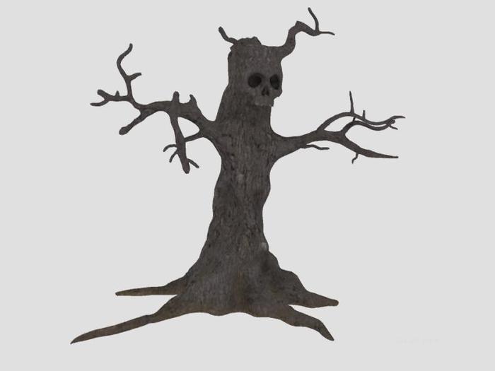 Evil Tree Statue