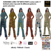 SnB Fashion - Adrianna Long Top & Pants