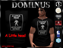 ~DOMINUS~A Little Head T-SHIRT (BOXED)
