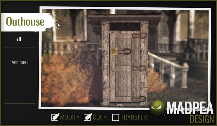 MadPea Outhouse