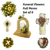 FULL PERMS Funeral Cemetery Grave Burial Flowers  6 Textures ORIGINAL High Quality TGA Boxed