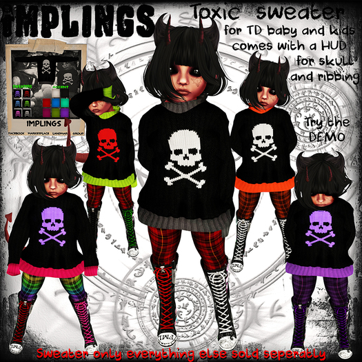 ..::Implings Rue-D::.. Toxic sweater (BOXED)
