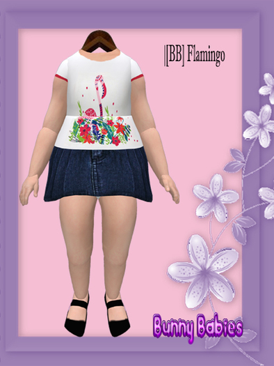 |Bunny Babies| - Flamingo