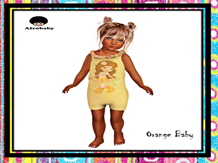 **Afro Baby** Orange Baby