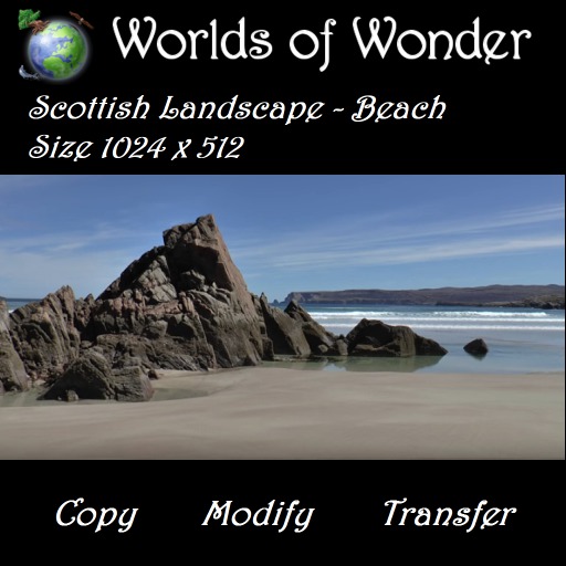WoW Scottish Beach Landscape v2 (Boxed)