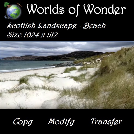 WoW Scottish Beach Landscape v3 (Boxed)