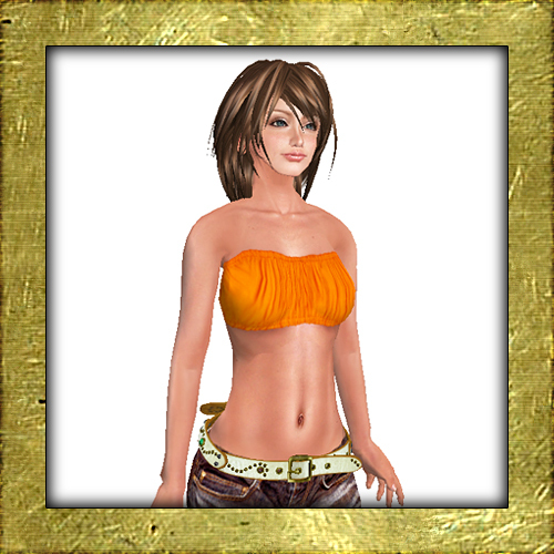 TubeTop Mini (Bandeau) Orange