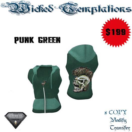 *WT* Punk Green