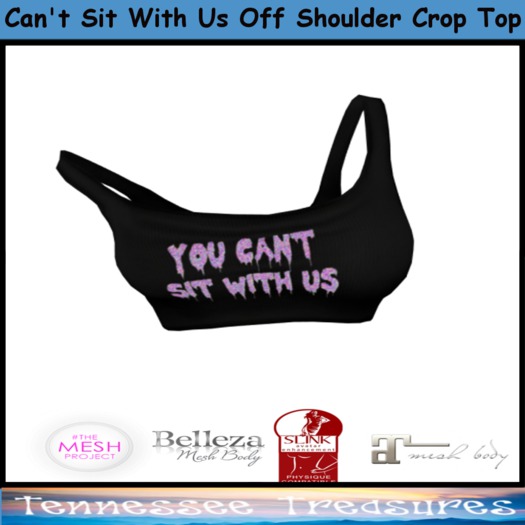 Love Off Shoulder Crop Top