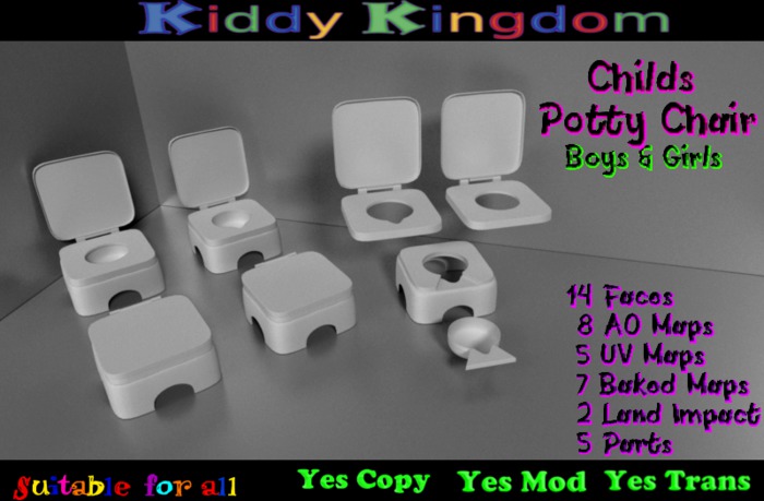 (KK) Childs Potty Chair