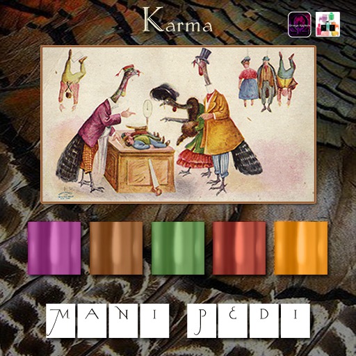 ~Mani Pedi~ Karma Polish - Omega HUD