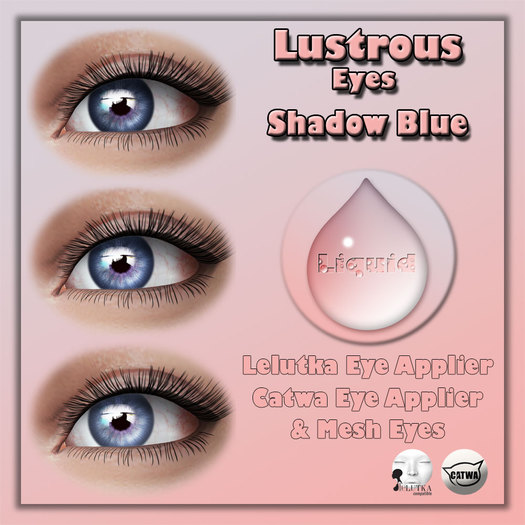 Liquid ~ Lustrous Eyes ~ Shadow Blue (Add Me to Unpack)