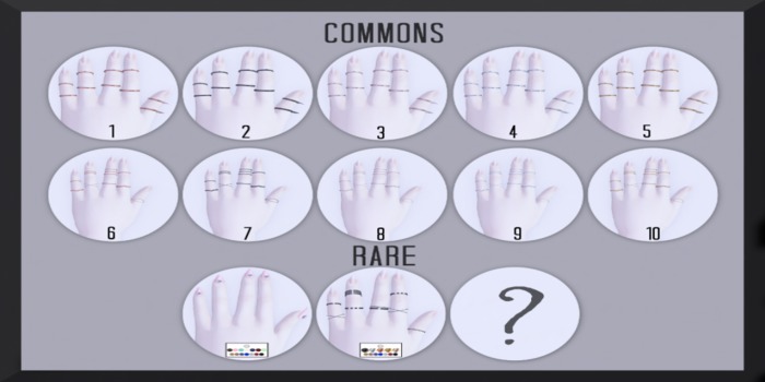 4. Ama. : Silver Spiked Rings {Vista}