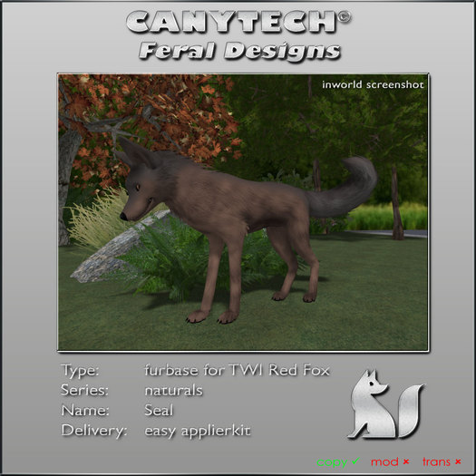 Canytech fur TWI Fox - Seal