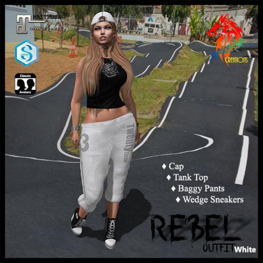 ::SC:: Rebel Outfit White