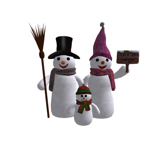 Snowman Family