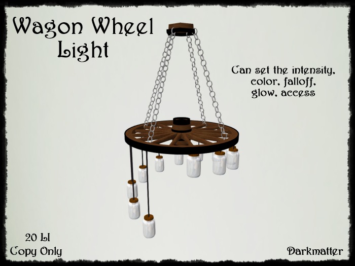 Wagon Wheel Light