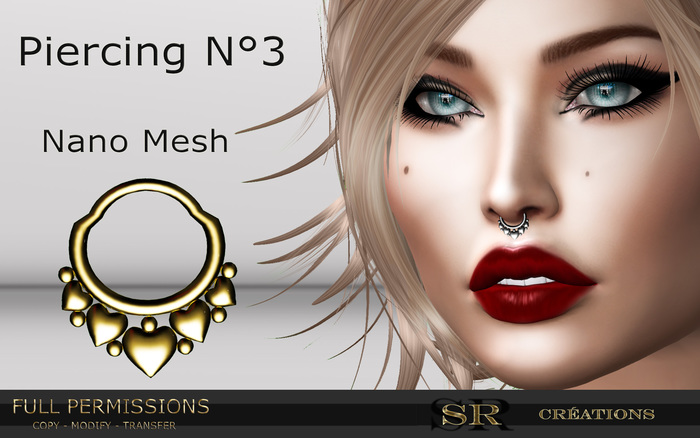 Piercing Nose n 3 Full Permissions Box