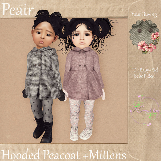 N. Peair Peacoat+Mittens Callow {Add ME}