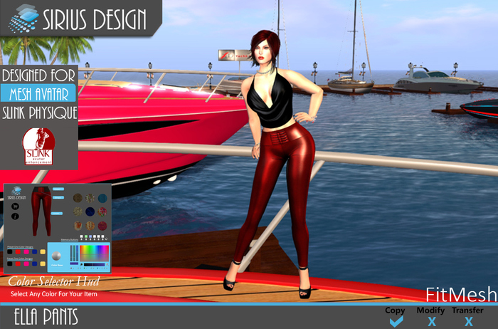 Sirius Design Ella Pants Slink Physique Boxed