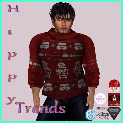 {HT} Red Empire Holiday Sweater