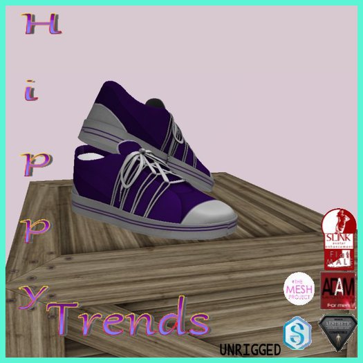 {HT}Purple Sneakers