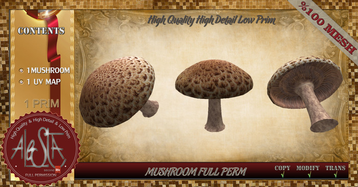 ALESTA << Mesh Mushroom Full Perm