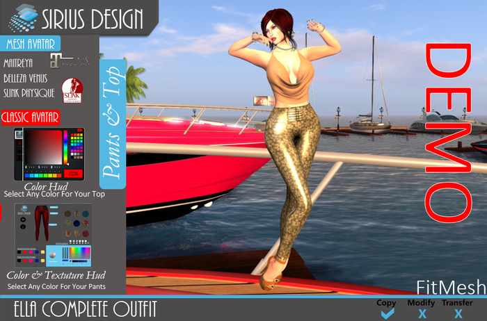 Sirius Design Ella Complete Outfit Boxed ==All DEMOS