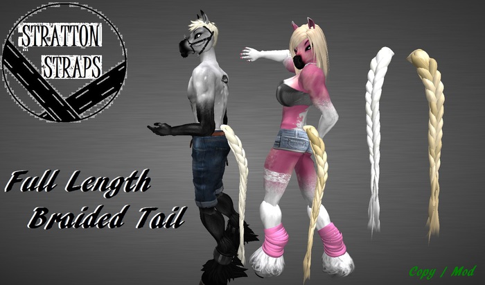 [STST] Full Length Braided Tails (BOXED)