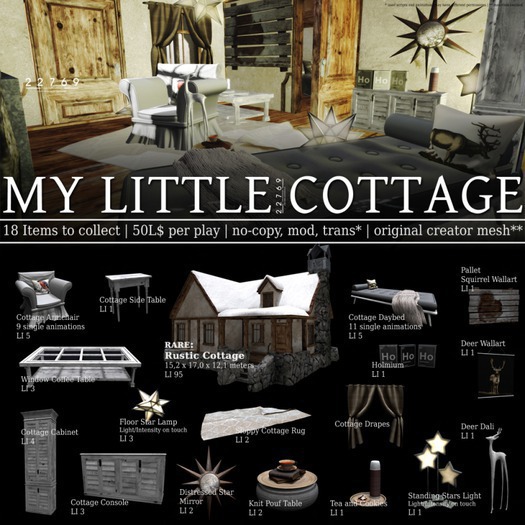 22769 ~ [bauwerk] Cottage Drapes - COMMON