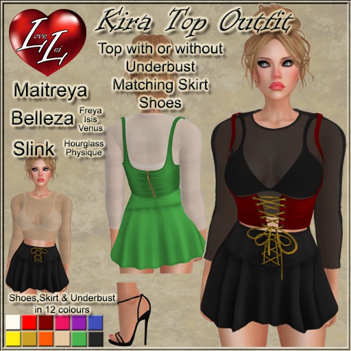 !:LL:! Kira Top Outfit - ADD ME