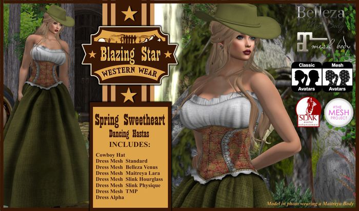 *BLAZING STAR*Spring Sweetheart-Dancing Hastas