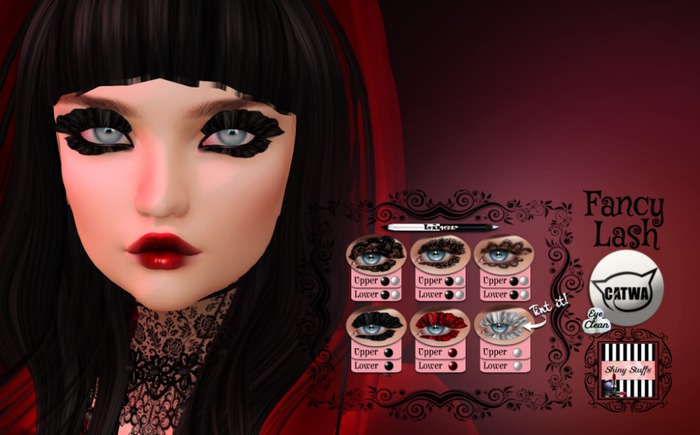 ~Shiny Stuffs~ CATWA Fancy Lash appliers 