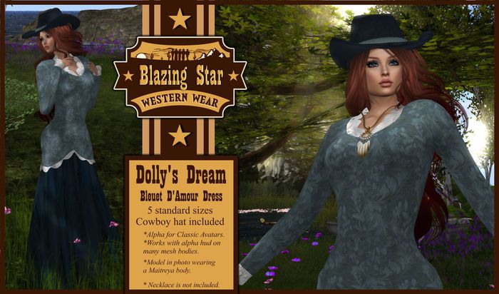 *BLAZING STAR*Dolly's Dream-Bleuet D'Amour